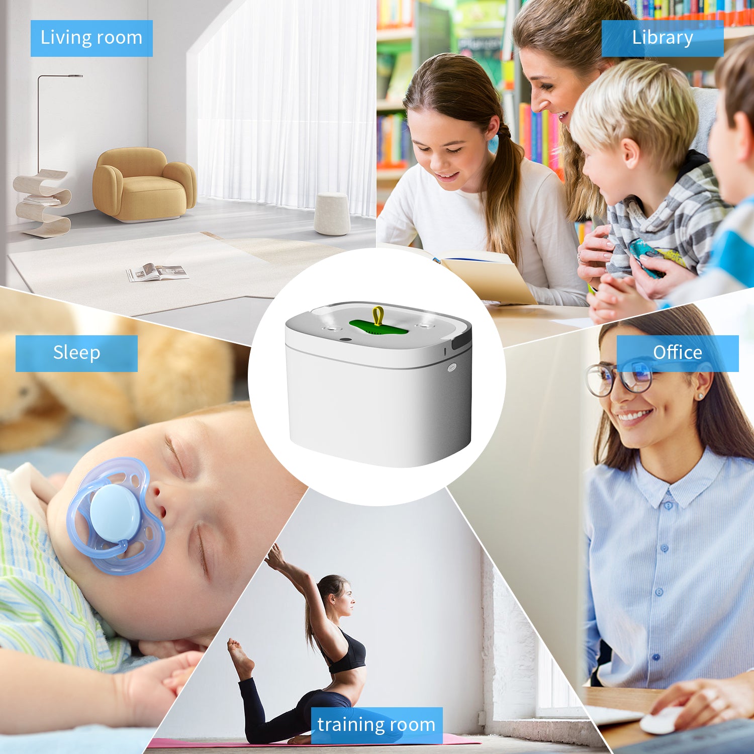HANNEA Aroma Diffuser Humidifier 360 ¡ãAroma Humidifier Ultra Quiet LED Humidifier Essential Oil Diffuser Aromatherapy Diffusers for Yoga Safe Auto Timing Aroma Diffuser Humidifier for Room Home Gift HANNEA Aroma Diffuser Humidifier 360 ¡ãAroma Humidifier Ultra Quiet LED Humidifier Essential Oil Diffuser Aromatherapy Diffusers for Yoga Safe Auto Timing Aroma Diffuser Humidifier for Room Home Gift